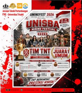 Juara 1, 2 dan 3 UNISBA Mining Festival (Uminefest) 2026