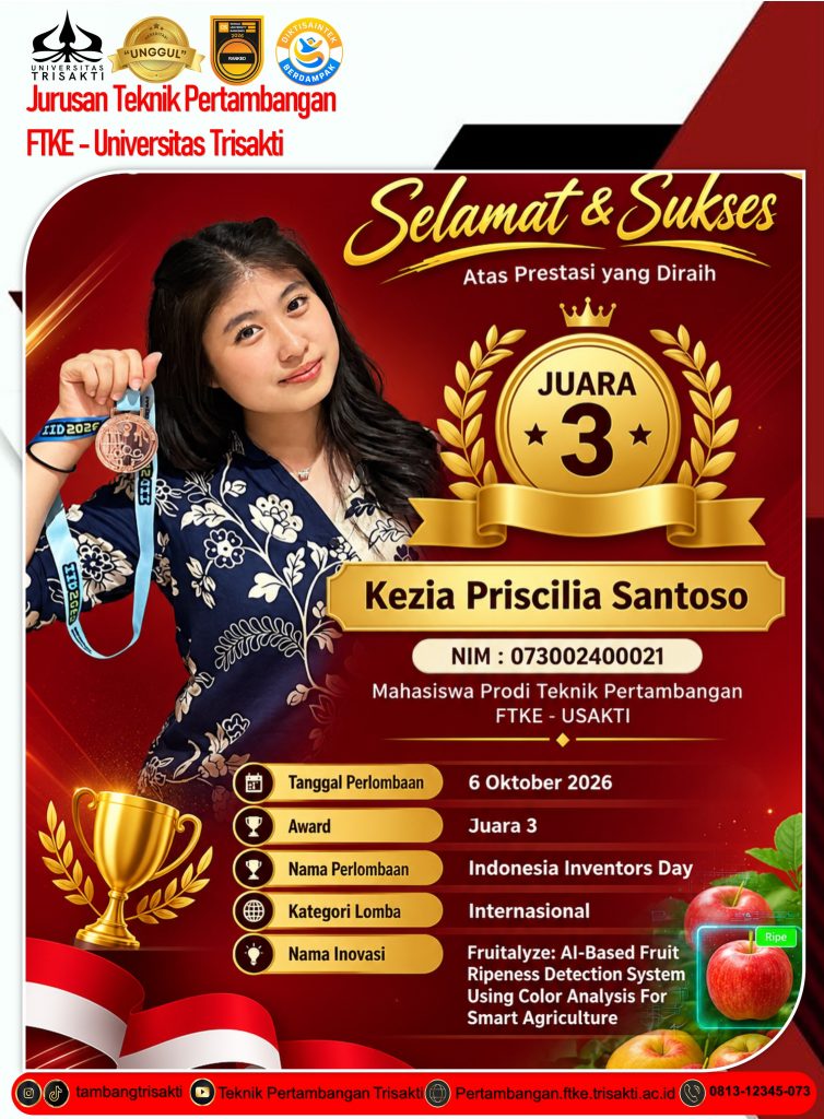 <strong>Juara 3 &nbsp;Indonesia Inventors Day (IID 2026)</strong>